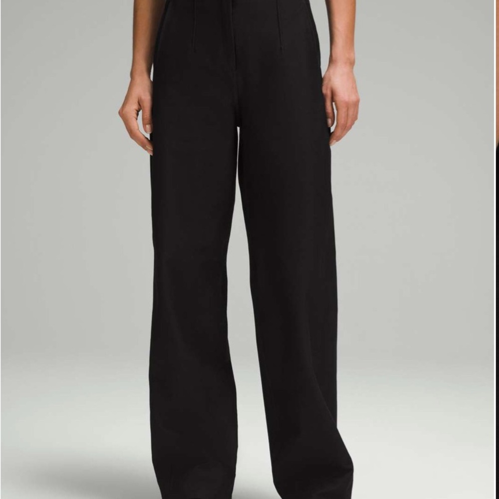 lululemon athletica Wide Leg Pants in Black